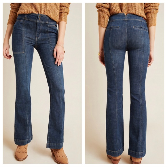 NWT Pilcro High-Rise Utility Bootcut Jeans - Picture 2 of 3